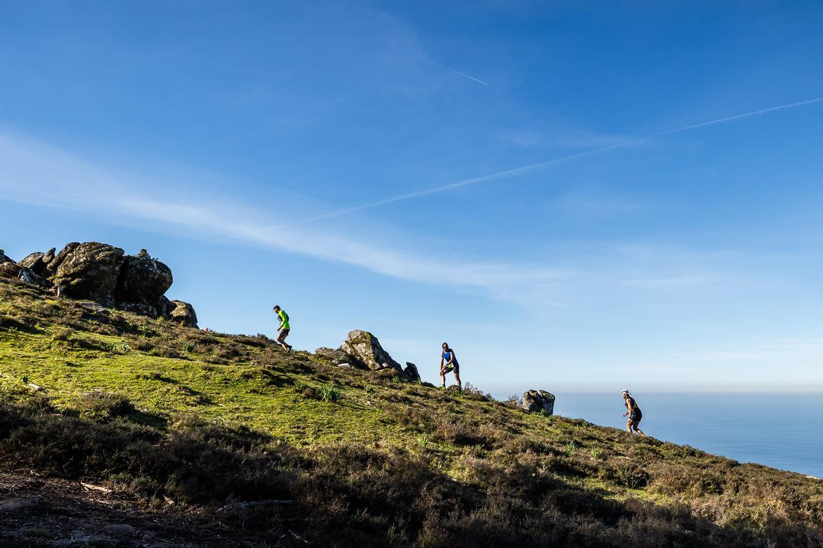Espectaculares paisajes en la prueba.