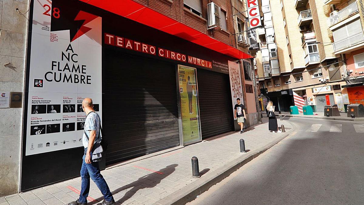 Fachada del Teatro Circo de Murcia.