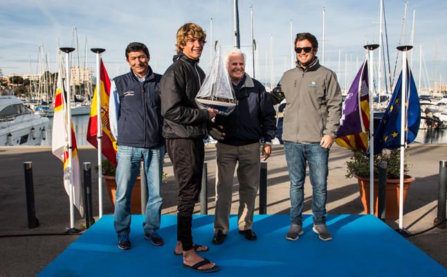 Premiados del campeonato balear de vela Laser 4.70