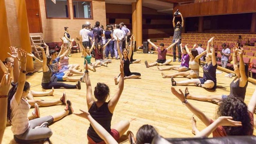 Un campo de trabajo del festival de teatro de Mérida reúne a 20 jóvenes de distintos países