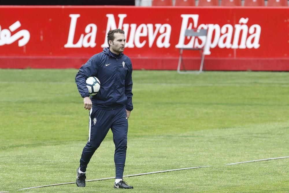 Entrenamiento del Sporting