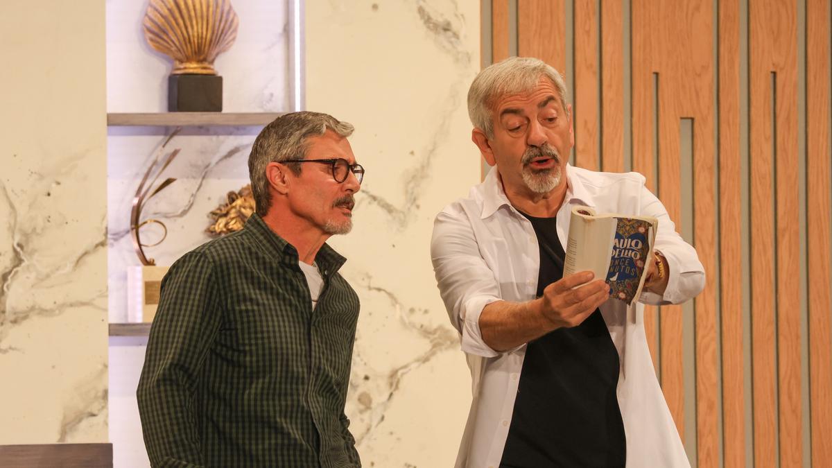 Ángel Pardo y Carlos Sobera, en 'Inmaduros'.