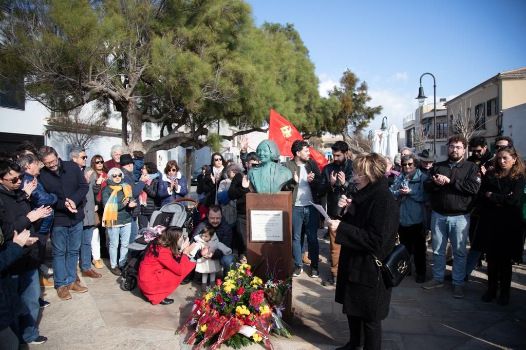 Homenaje a Aurora Picornell en el Molinar