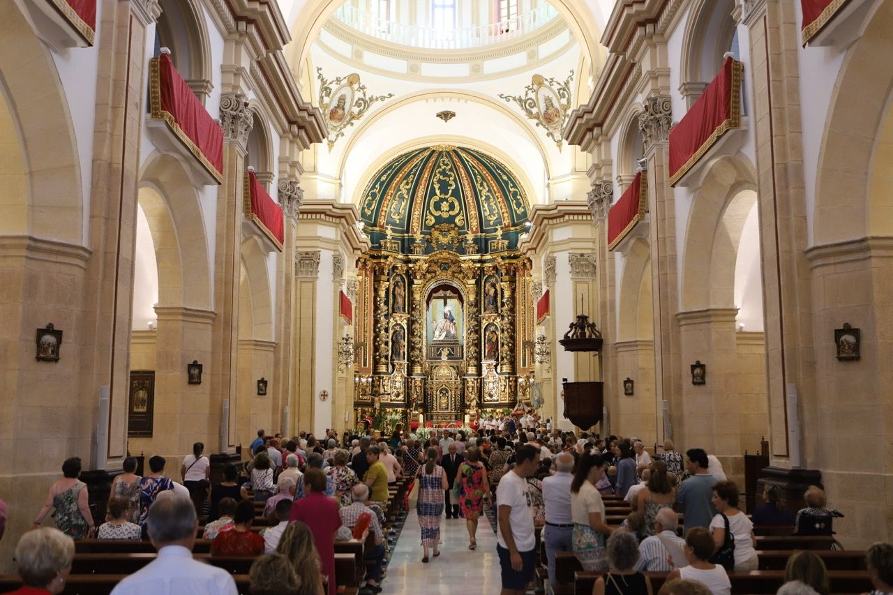 El regreso de la Virgen de las Huertas a Lorca por Feria, en imágenes