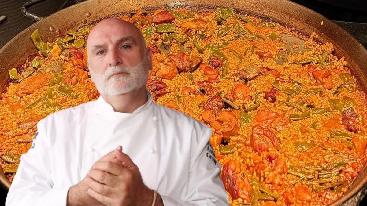 José Andrés desvela cómo se hace una paella valenciana