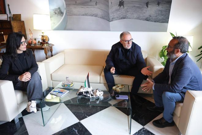 Galería | Así fue la reunión entre la Diputación de Cáceres y AITI