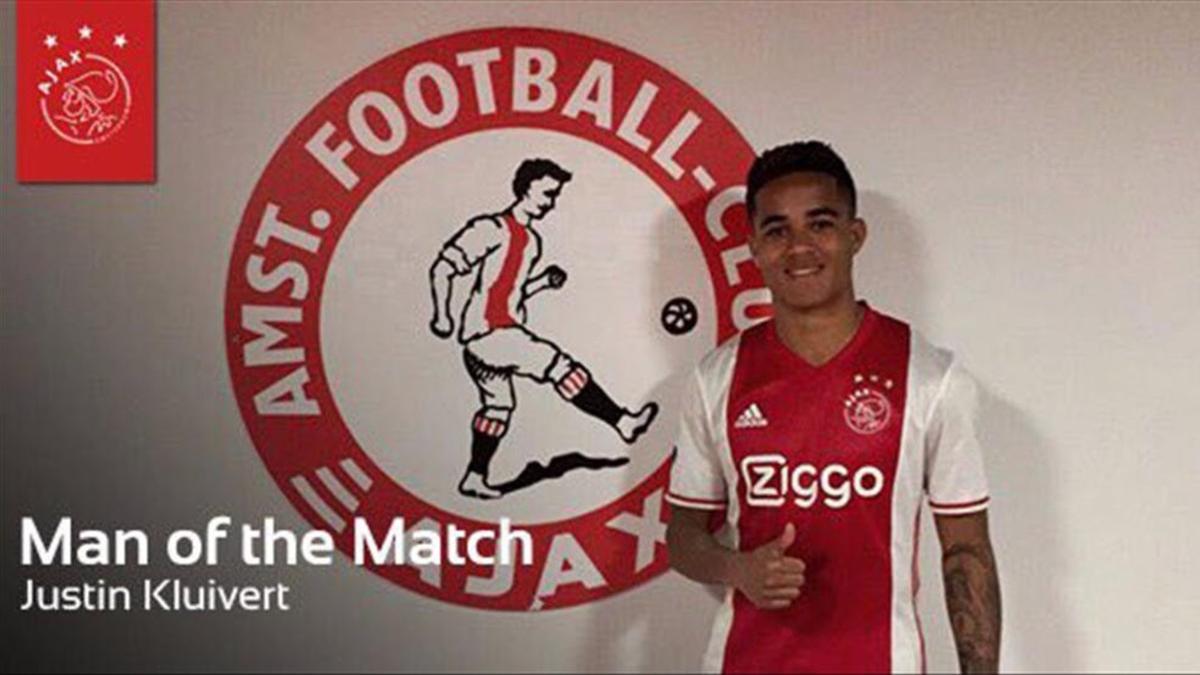 Justin Kluivert, mejor jugador del Ajax-Feyenoord... Y estrella emergente en toda Holanda