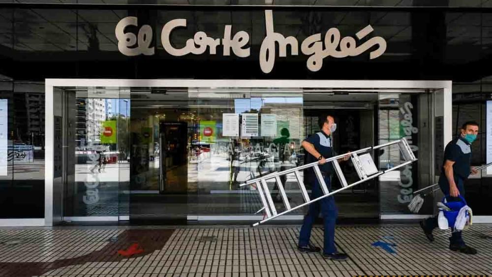 El Corte Inglés reabre este lunes