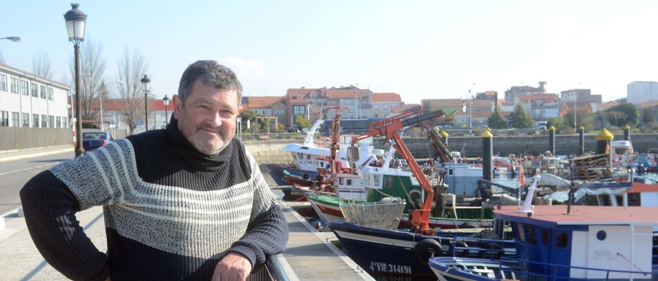 El marinero vilanovés es ahora bateeiro tras dedicarse al mar desde los 12 años.