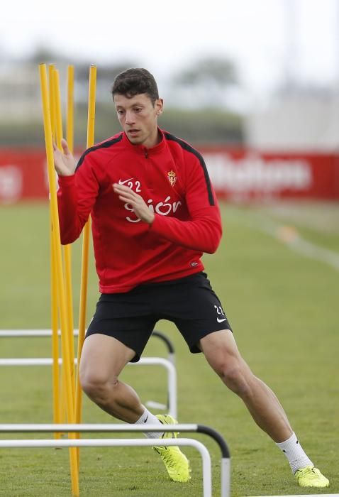 Entrenamiento del Sporting