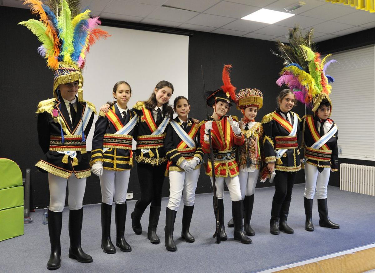 Participantes en el Alto dos Xenerais del CEIP Ramón de Valenzuela de A Bandeira. | BERNABÉ/JAVIER LALÍN