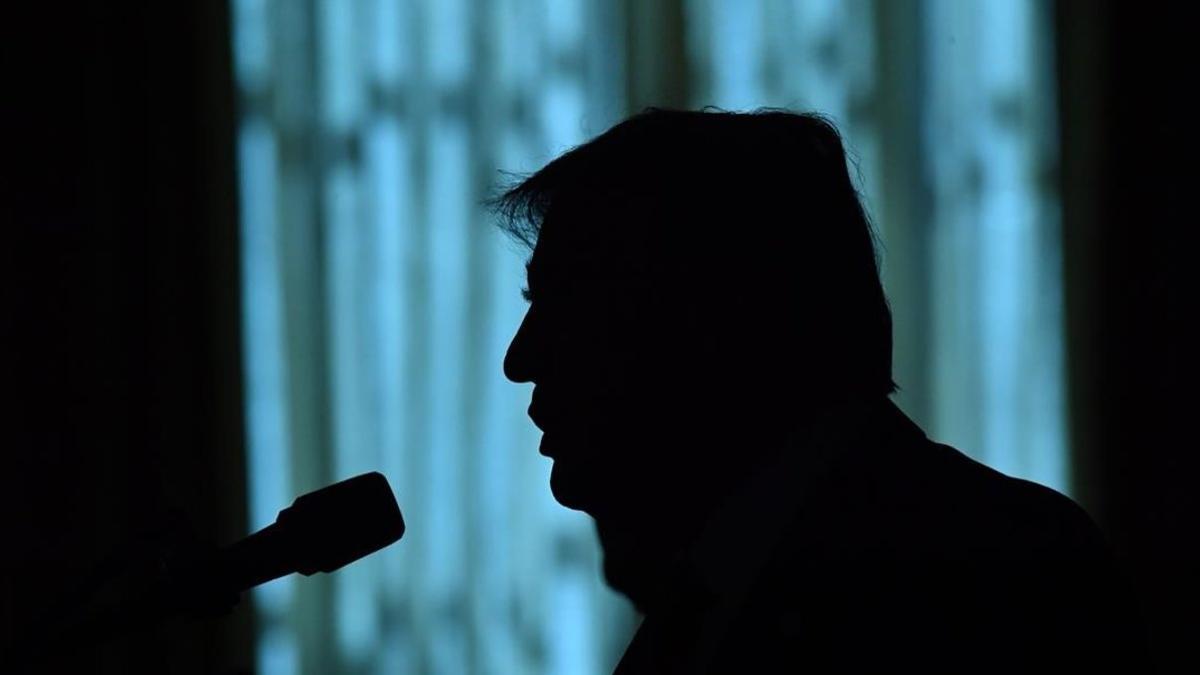 Donald Trump, durante una intervención en la Casa Blanca.