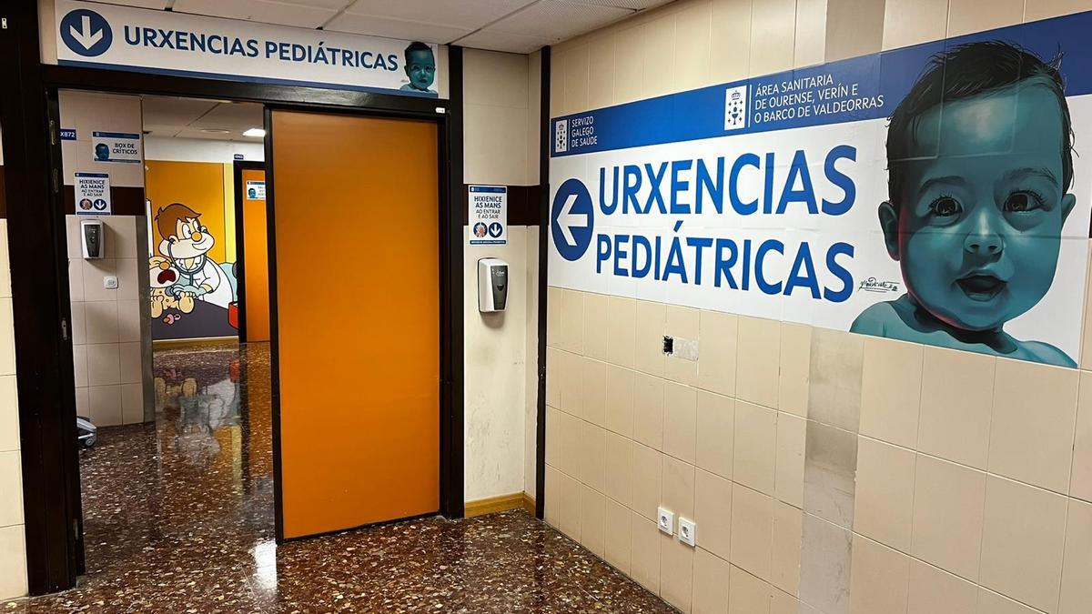 Acceso a las nuevas dependencias de las Urgencias de Pediatría. // SERGAS