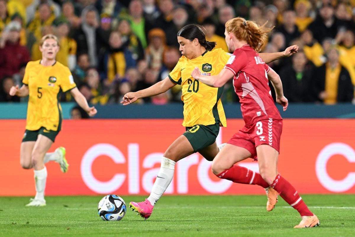 Sam Kerr va jugar el tram final del partit