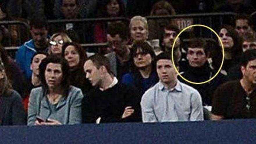 Tito Vilanova, en las gradas del Madison Square Garden