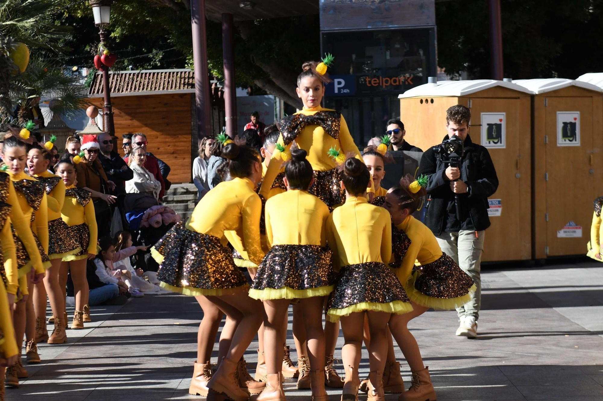 Las mejores imágenes del desfile de Papá Noel en Murcia