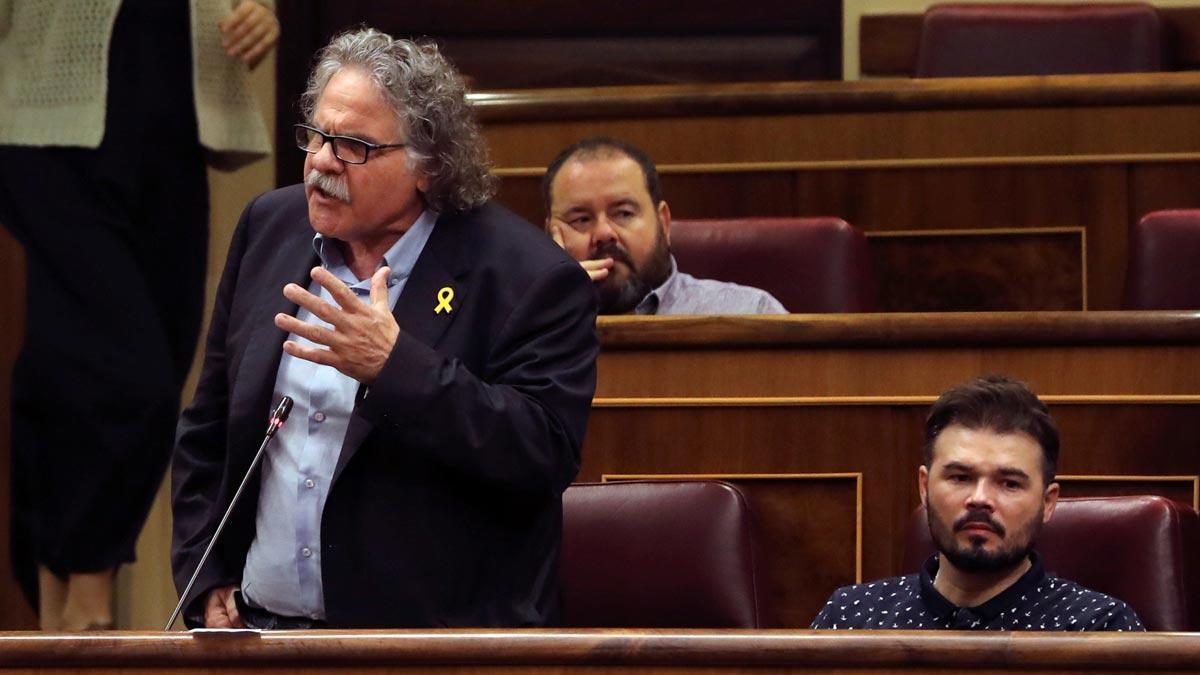 Tardà advierte a Sánchez que catalunya será su tumba política si no hay referéndum.