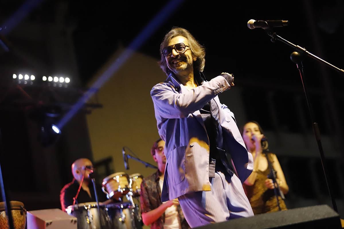 Antonio Carmona en la plaza de la Corredera