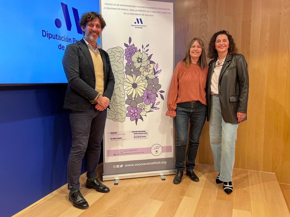 proyecto Diputación para superar el duelo con la asociación Alhelí