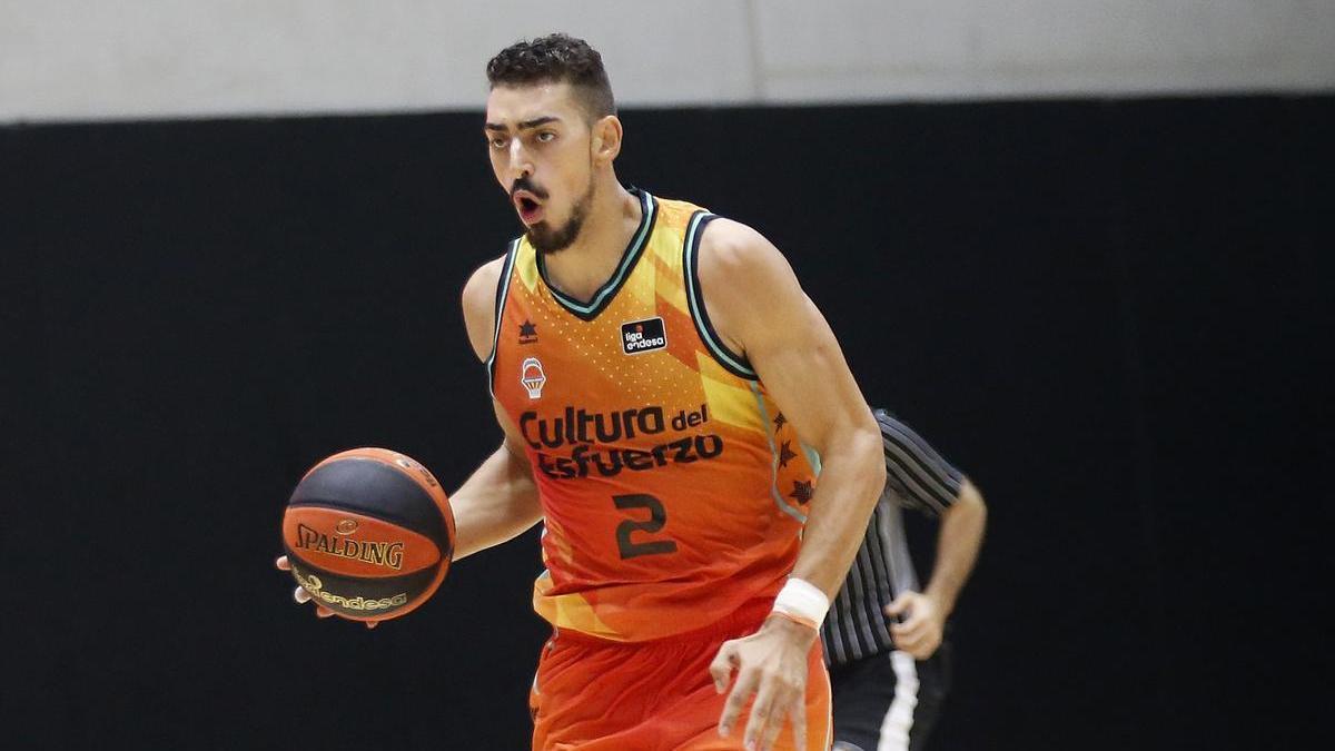 Josep Puerto, durante el partido amistoso ante el Gran Canaria