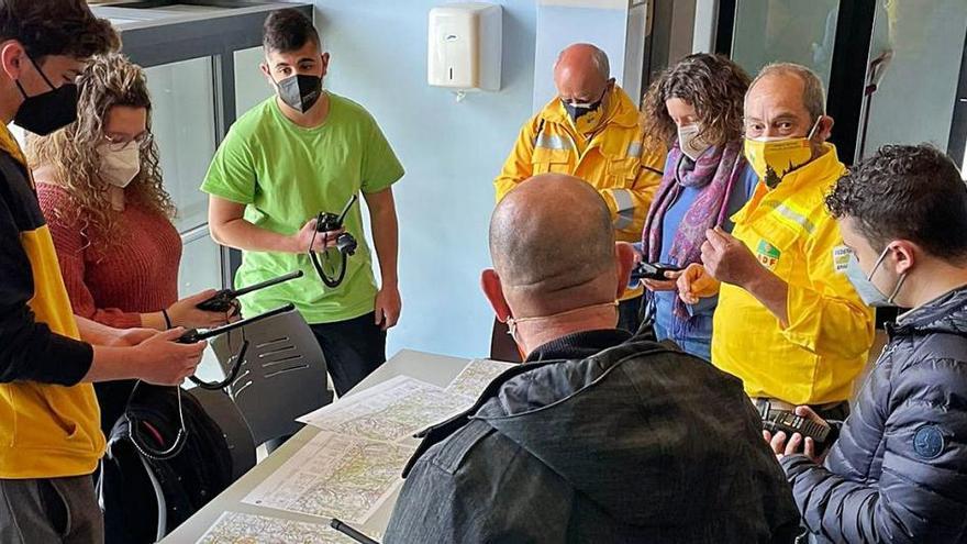 Les ADF formen els aspirants al carnet verd al Palau Firal de Manresa