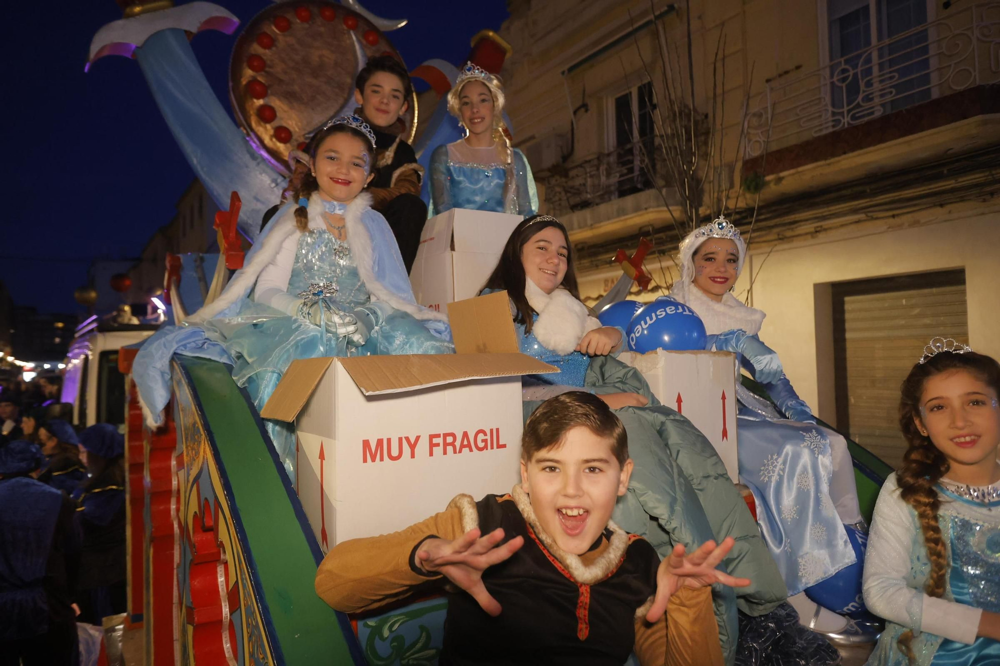 Cabalgata de Reyes en el Marítim