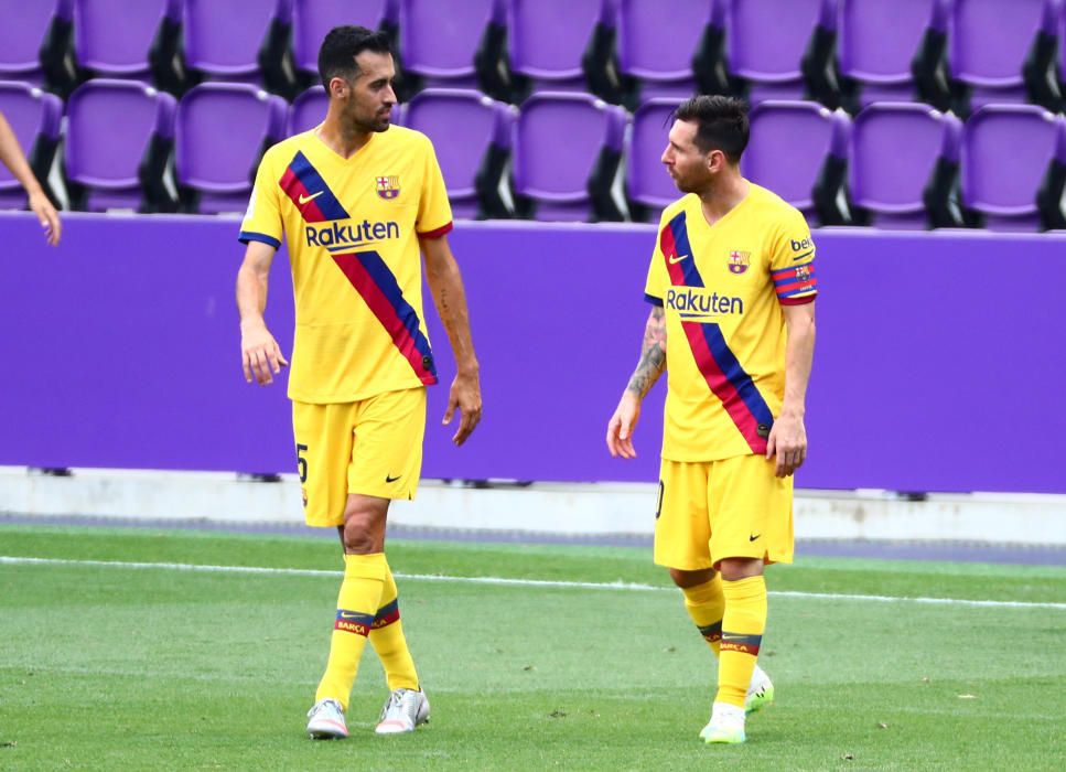 La Liga Santander - Real Valladolid v FC Barcelona