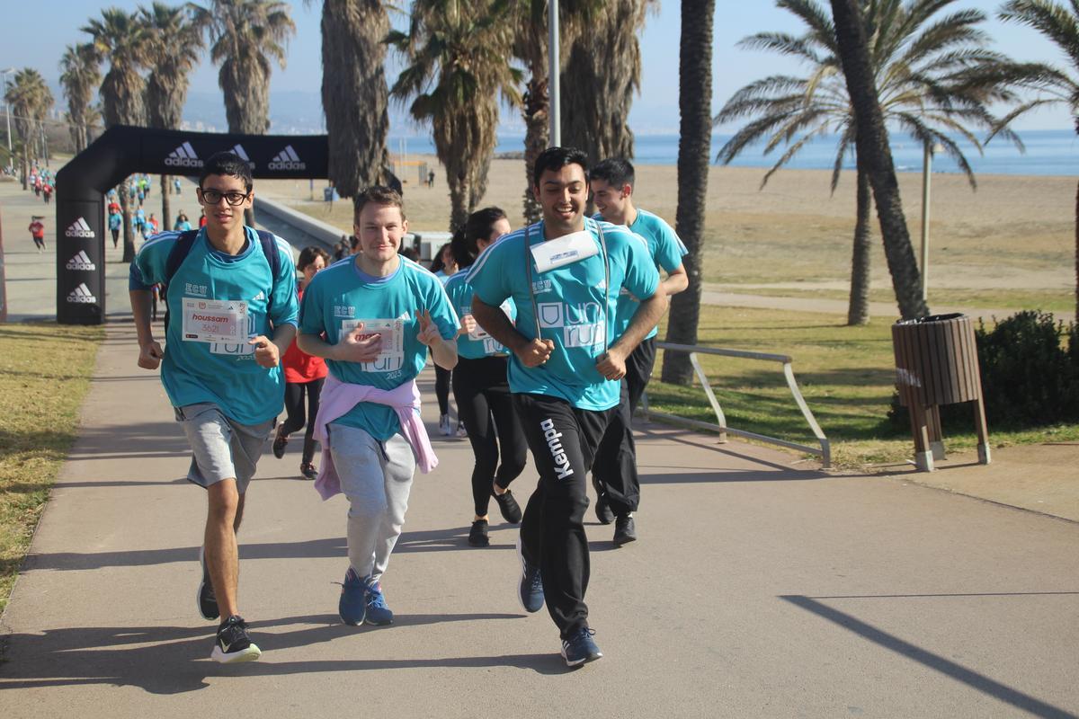 Carrera Unirun 2023 en Barcelona