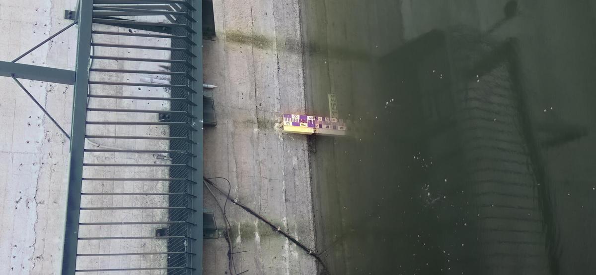 Nivell del pantà, aquest dimarts.