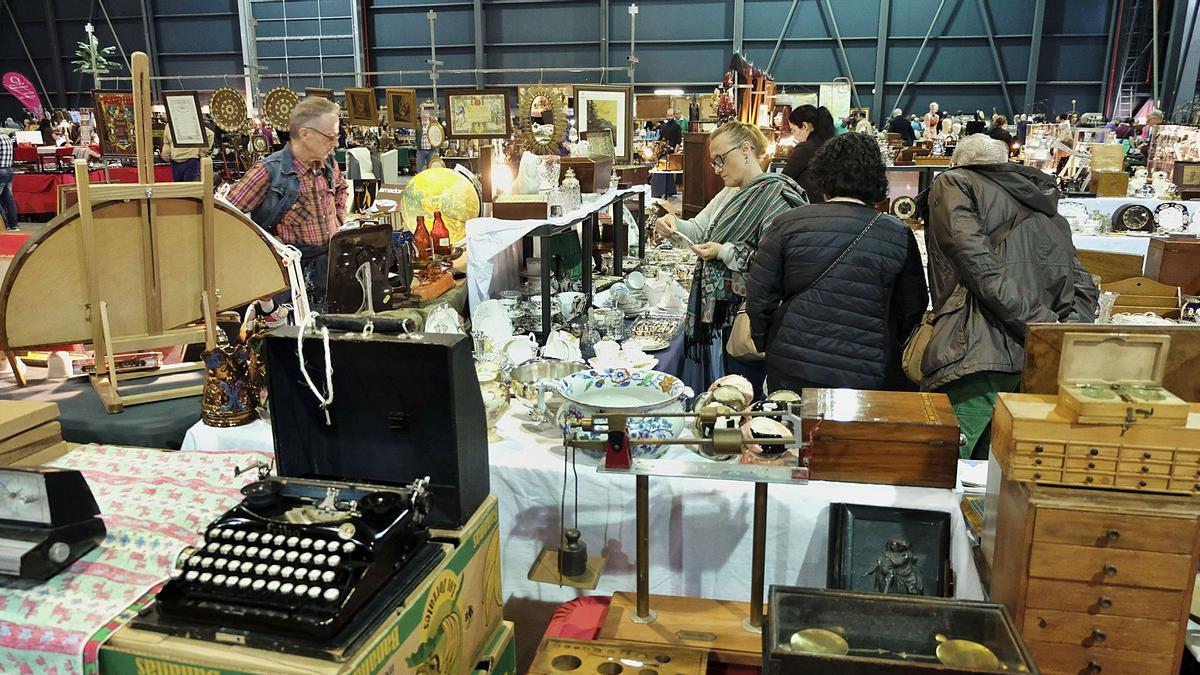 Ambiente en un stand durante la pasada edición de la feria. | Marcos León