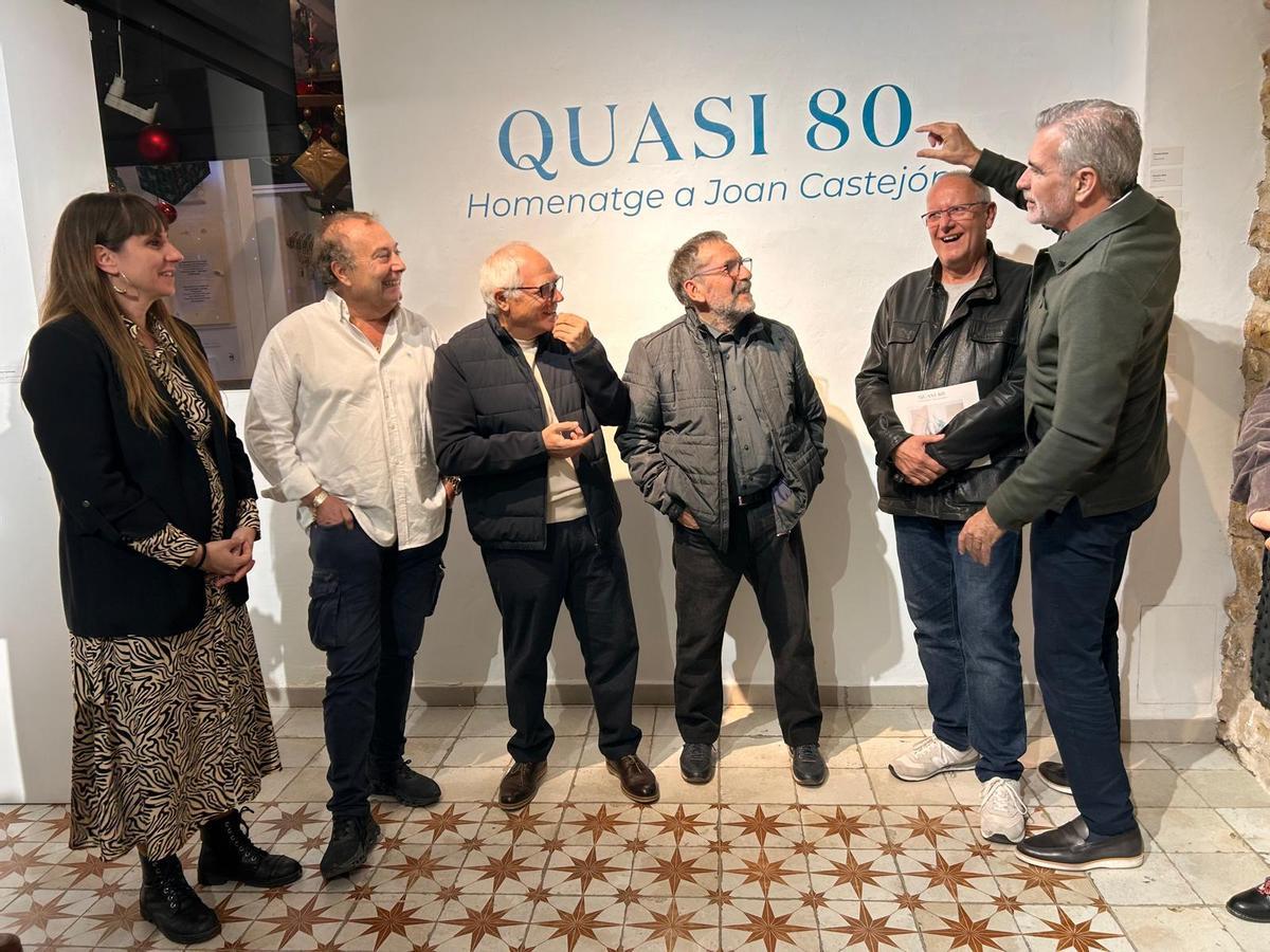 Marina Sanmartín, Federico Cervera, Ricard Pérez, Joan Castejón, Vicent Grimalt y Adolfo Utor