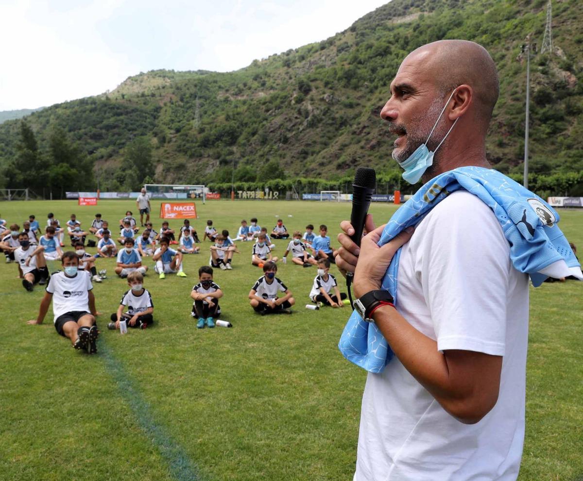 Guardiola, «preocupat» per la situació econòmica del Barça Guardiola, «preocupat» per la situació econòmica del Barça