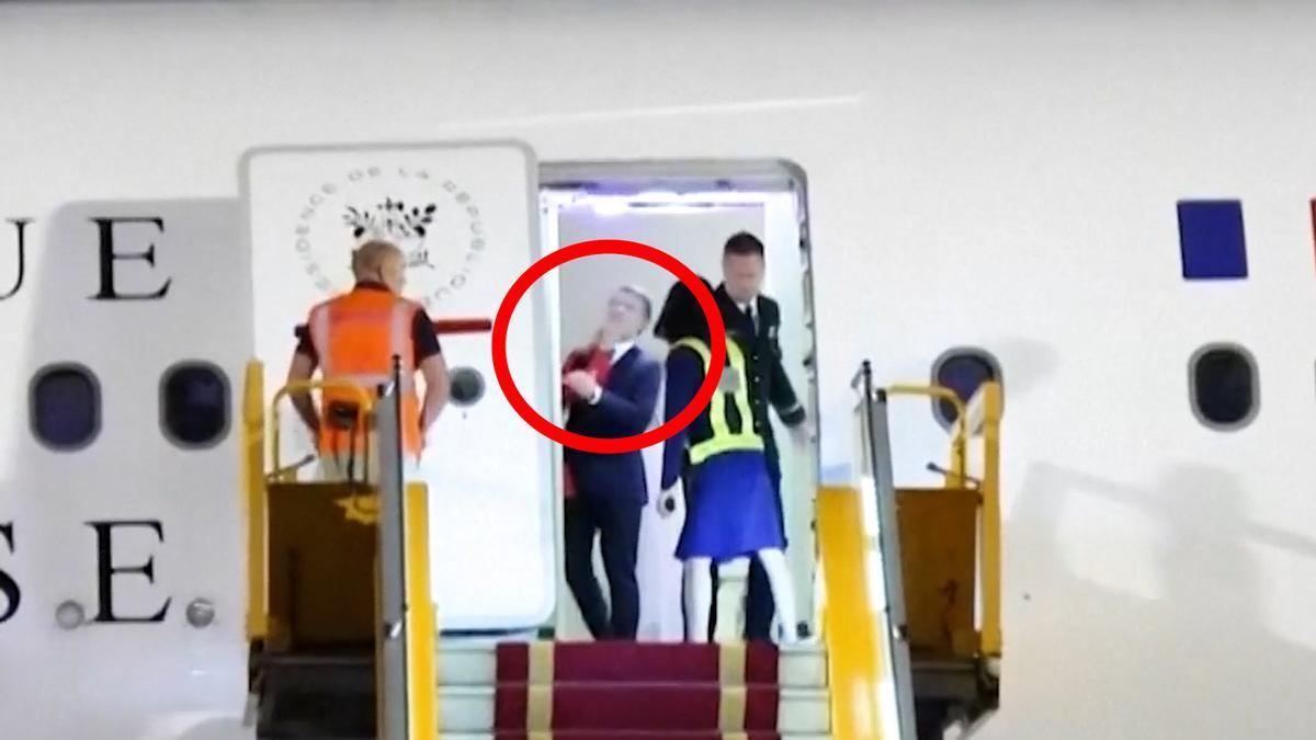 Polémica con el 'bofetón' de Brigitte a Emmanuel Macron