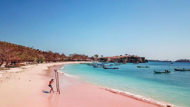 Pantai Segui, Indonesia, Playa Rosa