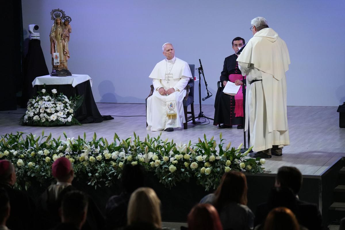 Visita del Papa León XIV a la cárcel de Brians 1.