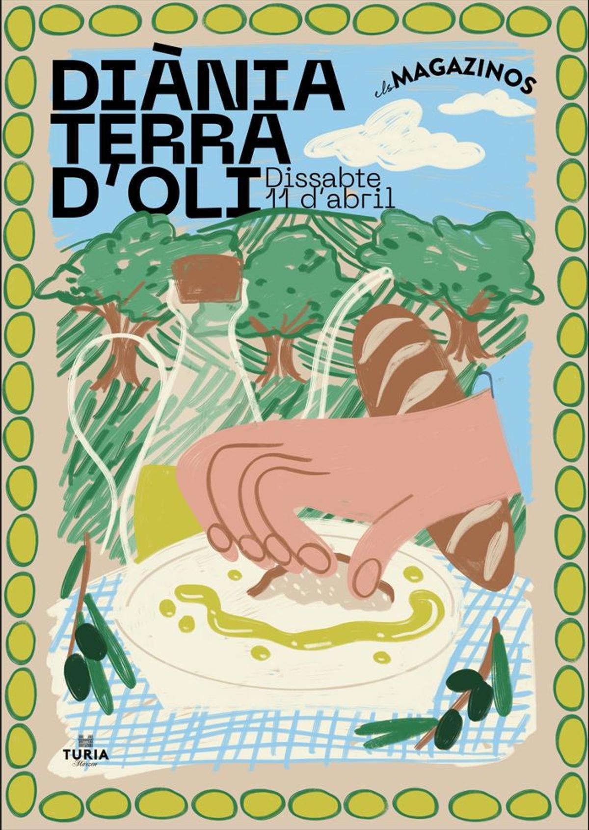 El cartel diseñado por la ilustradora valenciana África Pitarch