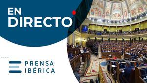 DIRECTO | Sesión plenaria en el Congreso de los Diputados