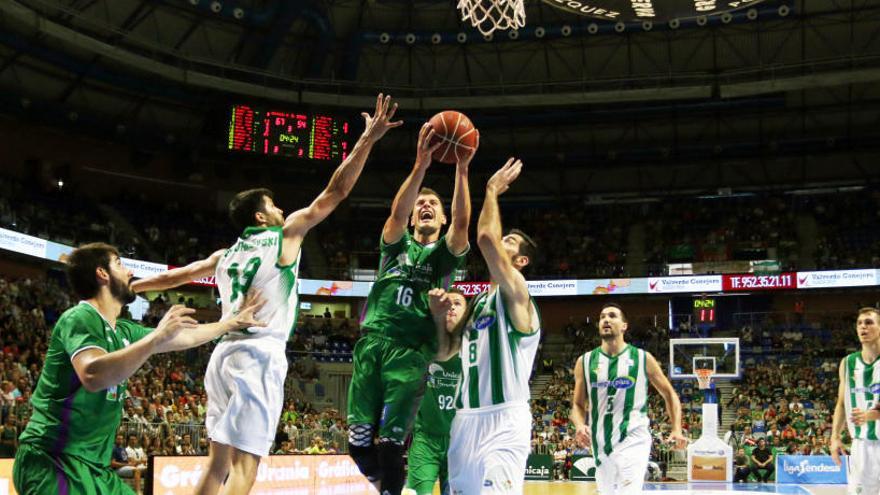 El Unicaja-Betis de la pasada temporada.