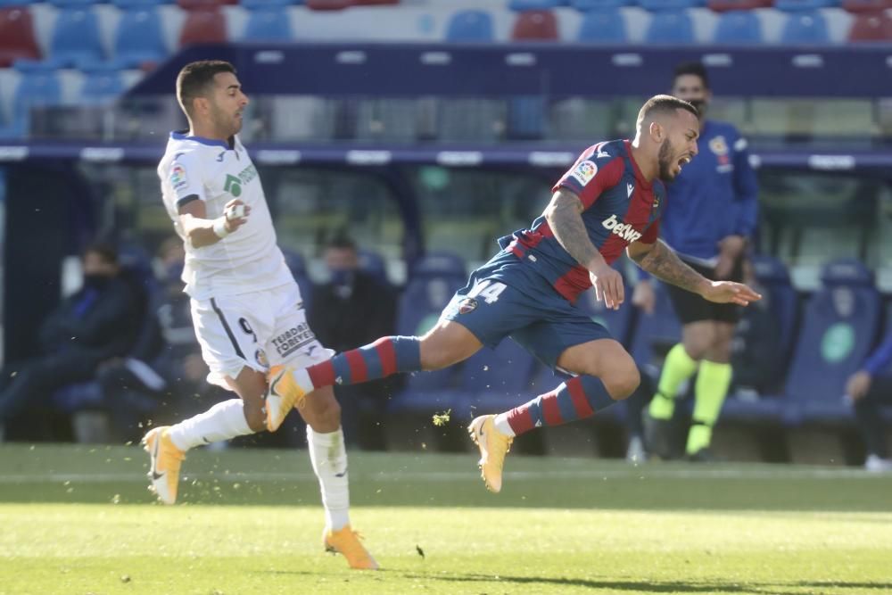 Levante - Getafe: Las mejores fotos del partido