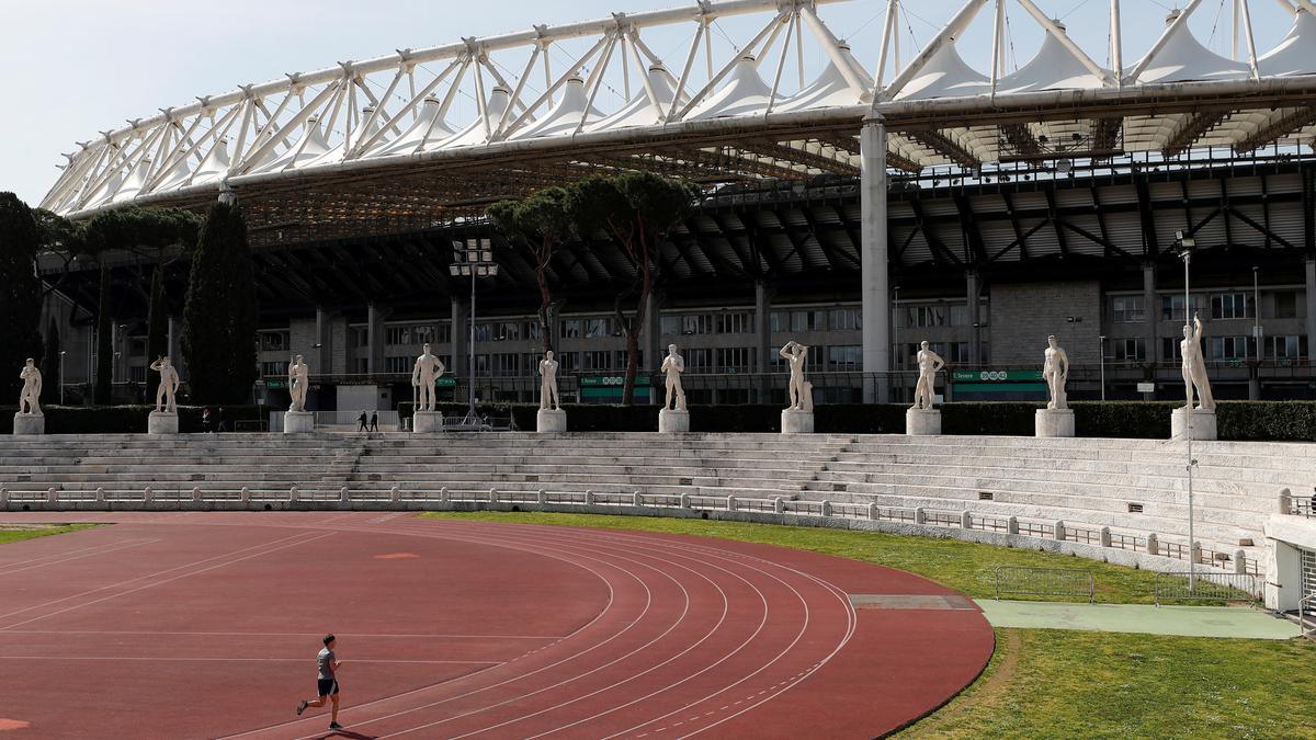 Imagen de archivo del estadio olímpico.-