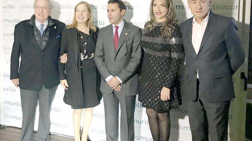 Diego Murillo Carrasco, Ana Pastor, Diego Murillo Solís, Juliana Bareta y José Benito Suárez.