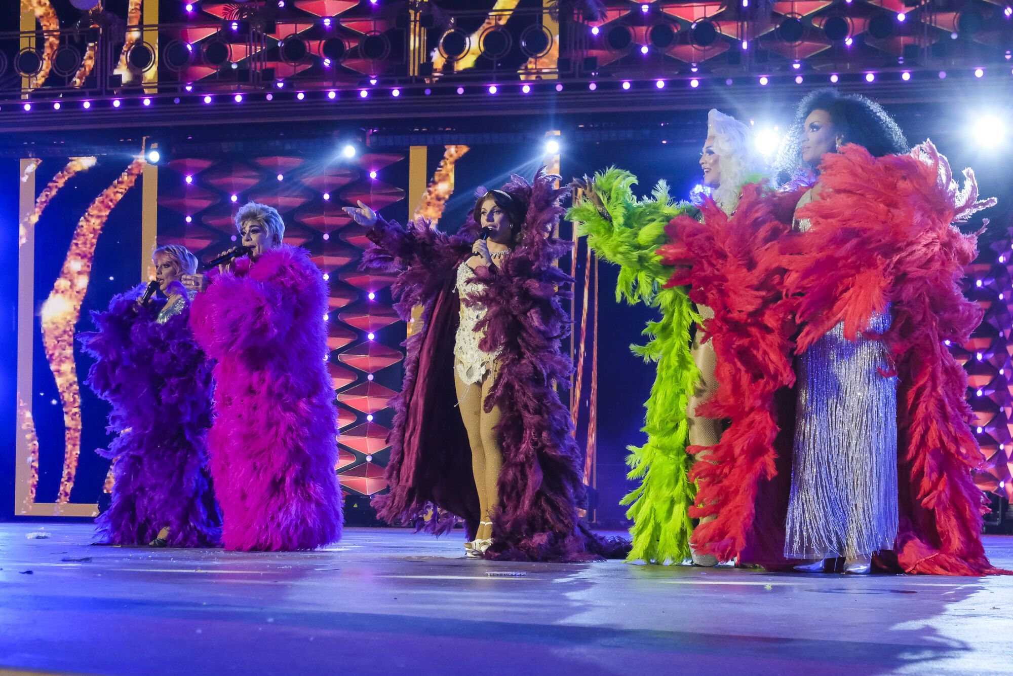 Noche de transformistas del Carnaval de Las Palmas de Gran Canaria