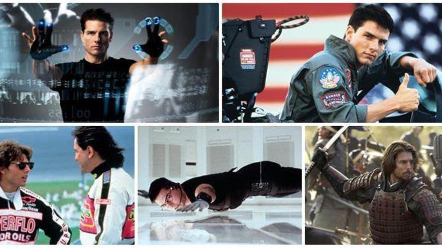 Algunas de las películas más famosas de Tom Cruise.