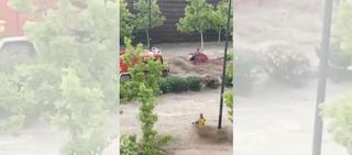 Los vídeos más impactantes de la tormenta en Zaragoza