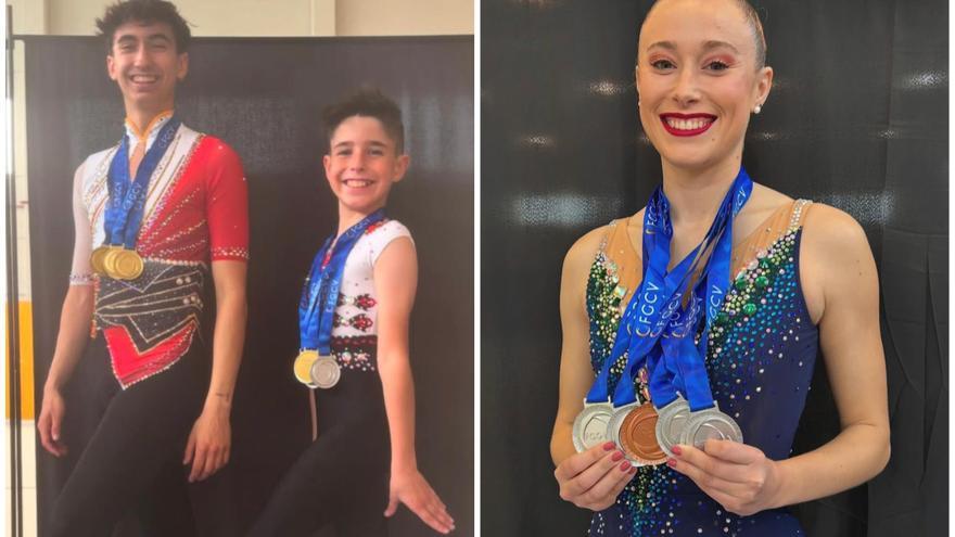 El Gimnasia Morvedre no se baja del podio en individuales