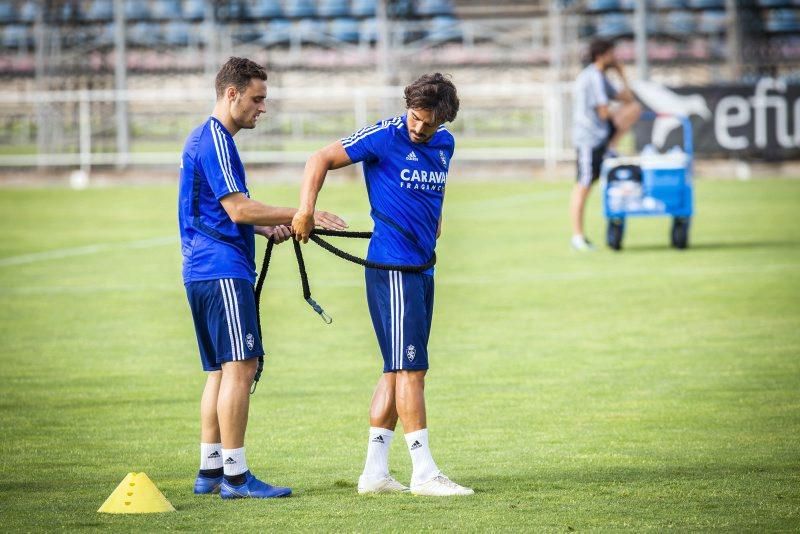 Entrenamiento del Real Zaragoza del 24 de julio