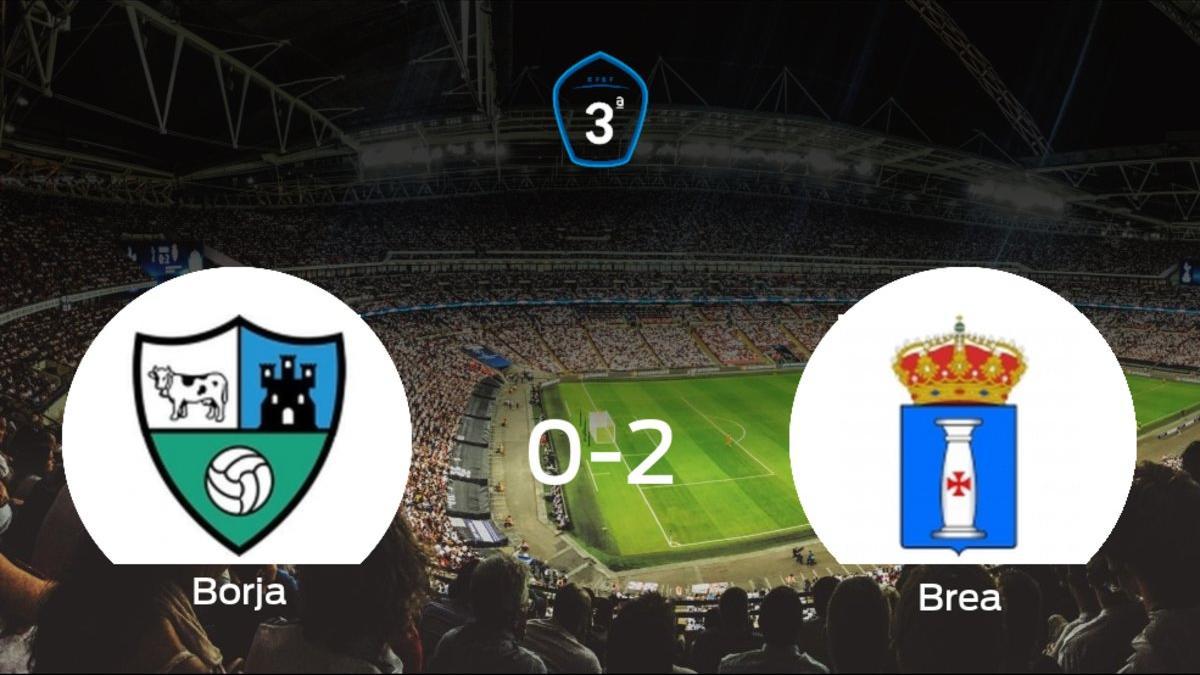El Brea se lleva tres puntos después de ganar 0-2 al Borja