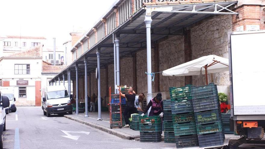 Marquesina del Mercado de Abastos.