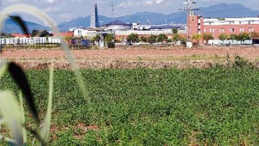 El sector sud, entre l&#039;AP-7 i Girona (una mica més enllà del Sta. Caterina) i de l&#039;avinguda de la Pau a la C-65.