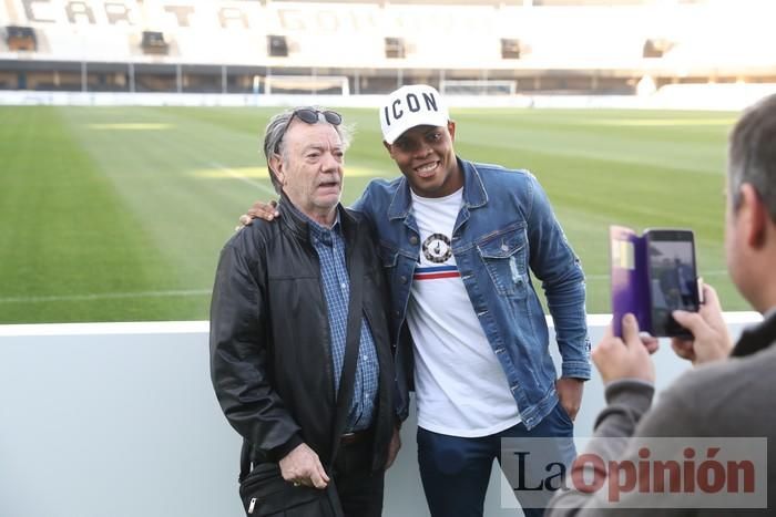 Presentación de Vinicius Tanque en el FC Cartagena